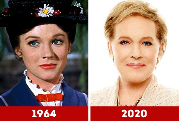 Julie Andrews as Mary Poppins in Mary Poppins