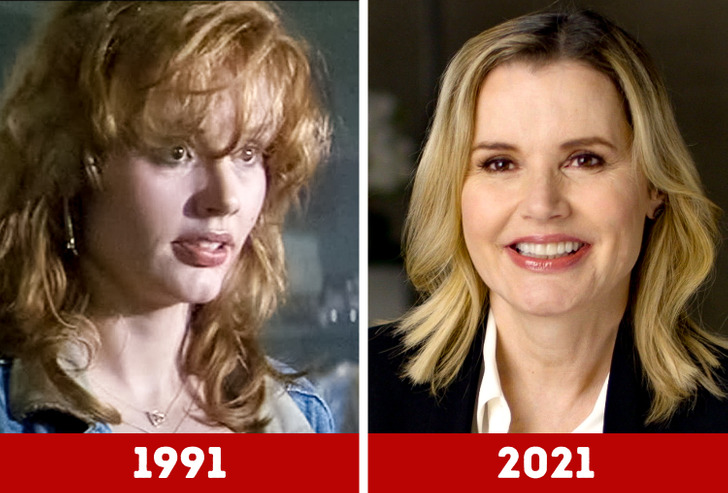 Geena Davis as Thelma Dickinson in Thelma & Louise