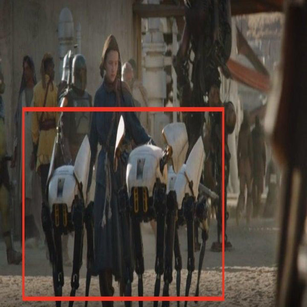 Star Wars Facts - Spot, the famous robot dog from Boston Dynamics, appears in the first episode of “The Book of Boba Fett.”
