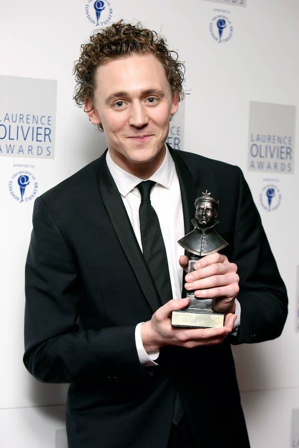 Tom Hiddleston then: