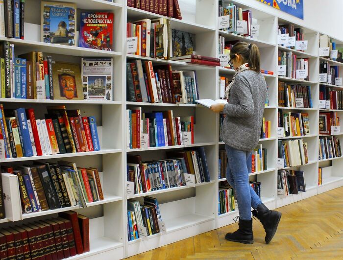 I worked at Borders Books and a lady at the info desk asked where are our BBQ's. When I told her we don't carry BBQ's she got very angry and said, "well you carry books on them, right? Why wouldn't you have them in stock?" I replied, "We have books on nuclear weapons but I don't keep those in stock either." I was written up later that day. B*tch...