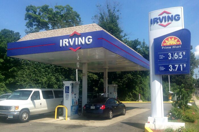 Worked at a gas station. I watched a customer pull up, whip her door open and slam it against the large, shiny silver pole that protects cars form running into gas pumps. She then proceeds to furiously get out, scream with her head facing the heavens, and run into the gas station telling me I need to be more careful where I place those.

The thing has been cemented into the f*cking ground for over twenty years.