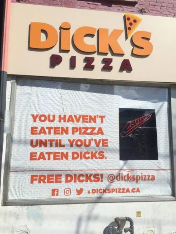 you haven t eaten pizza until you ve eaten dicks - Dick'S Pizza You Haven'T Eaten Pizza Until You'Ve Eaten Dicks. Free Dicks! If a 2 Dickspizzaca