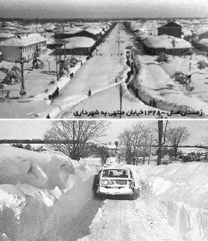 history facts - blizzard of iran