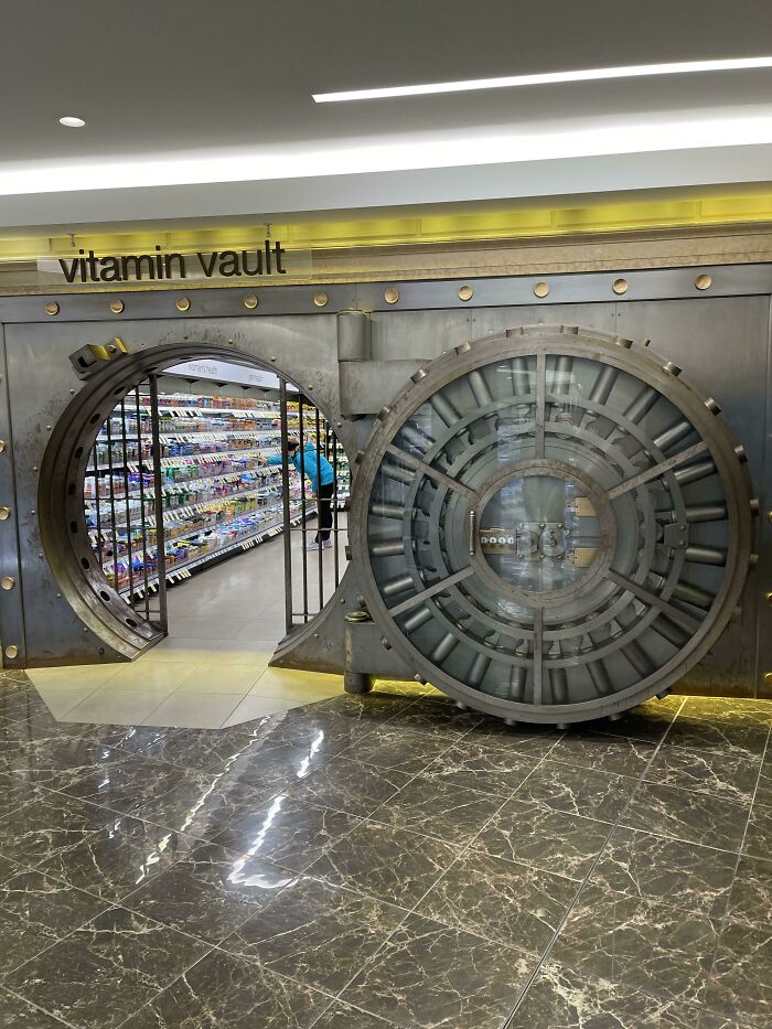 This Walgreens Is In An Old Bank