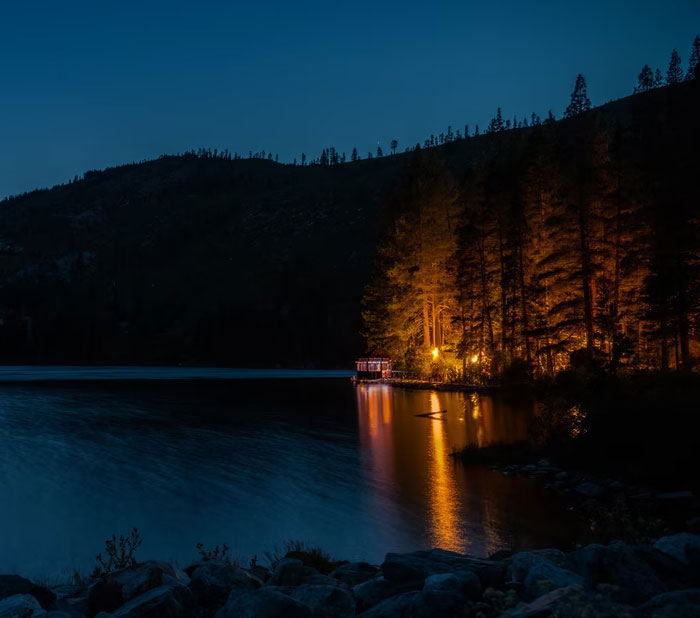 Camping with friends at a lake. Went to a party across the lake; this lake was populated, sparsely, with cabins and campsites.

Most of us got drunk, and we lost track of time. By the time we left it was dark and we had absolutely no light to navigate our boat back across the lake. Knowing what we were doing was dangerous and stupid, I was already on edge. But luckily this story isn’t about a boating accident, just a profoundly eerie experience.

We got lost. We spent approximately 8 hours on that lake trying to find our campsite. Multiple times believing we’d found it, getting off the boat, before realizing we were on someone else’s property, or just wandering into the woods.

The eerie chilling feeling got worse and worse. I felt like I was disassociating. I felt like maybe we’d all died and were now spirits haunting this lake. We all felt something like this and psyched ourselves out talking about it. By now we were out of fuel and using ores. Staining our eyes staring into the darkness.

Finally we found our tents. The night had been so alienating though that I was genuinely terrified I was going to open up my tent and a copy of myself would be in there already. Or more like the real me would be in there; I felt like I was the copy. I’ve never felt such a chilling “wrongness”. But we worked up the courage eventually and of course our tents were empty. I’ll never forget that feeling though.