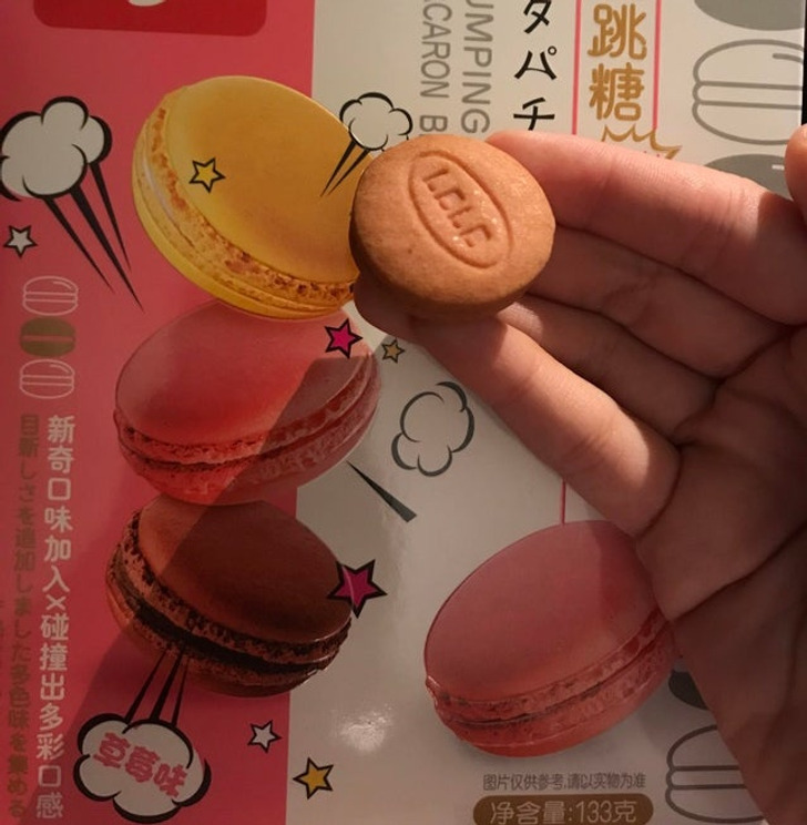 “I have low standards for boxed macarons, but this is too much.”