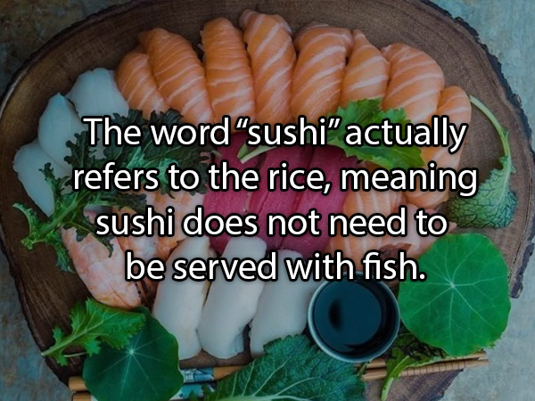 23 Fascinating Food Facts.