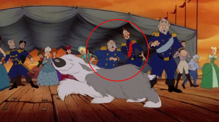 movie facts and details - In The Little Mermaid (1989), You Can See The King And His Advisor From Cinderella (1950) At The Wedding