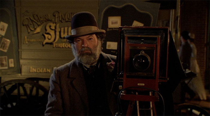 movie facts and details - In Bttf Part 3 (1990), The Photographer That Takes A Picture Of Marty And Doc Is Played By Dean Cundey, Who Was Director Of Photography On All Three Back To The Future Movies