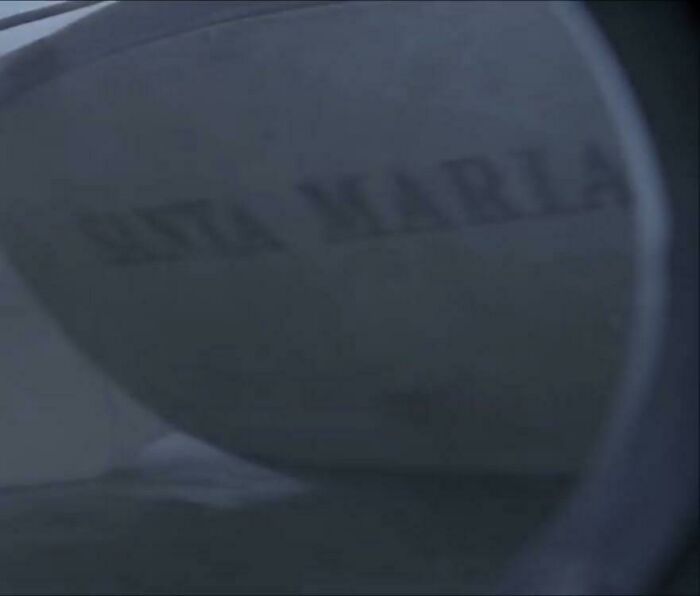 movie facts and details - In The Truman Show (1998) The Boat That Truman Sails On To Escape Is Named Santa Maria, The Same Name Of One Of Christopher Columbus’ Ships, Signifying That Truman Is Heading To A “New World”
