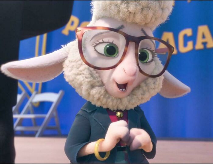 movie facts and details - In Zootopia (2016), Bellwether Is Wearing A Little Bell. In Real Life, A Bellwether Is The Leading Sheep Of A Flock, With A Bell Around Its Neck To Help Direct The Other Sheep