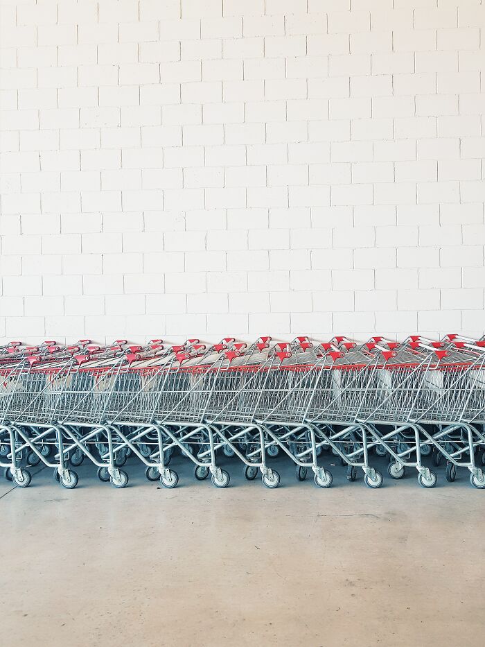 The inventor of shopping carts, Sylvan Goldman, had to hire "decoy shoppers" to wheel the carts around stores and demonstrate their convenience, due to not catching on initially.