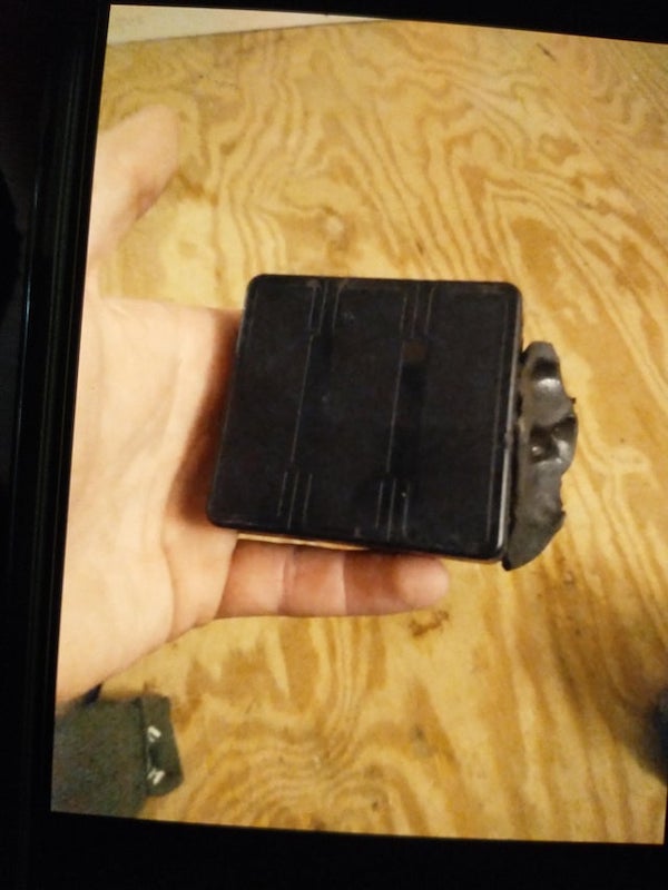 What is this small black plastic square found on the bottom of a truck? It wasn’t there before.

A: It’s a GPS tracker.