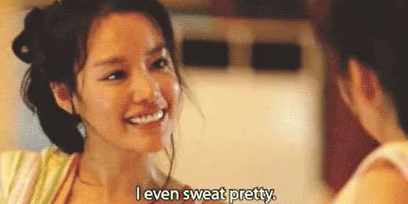 girl - I even sweat pretty