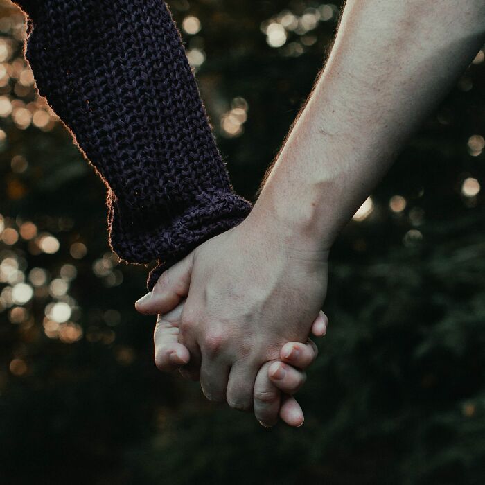 dark secrets - holding hands