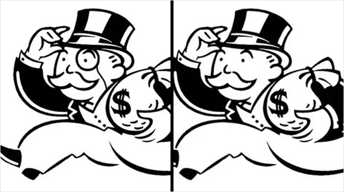 The monopoly guy not having a monocle
