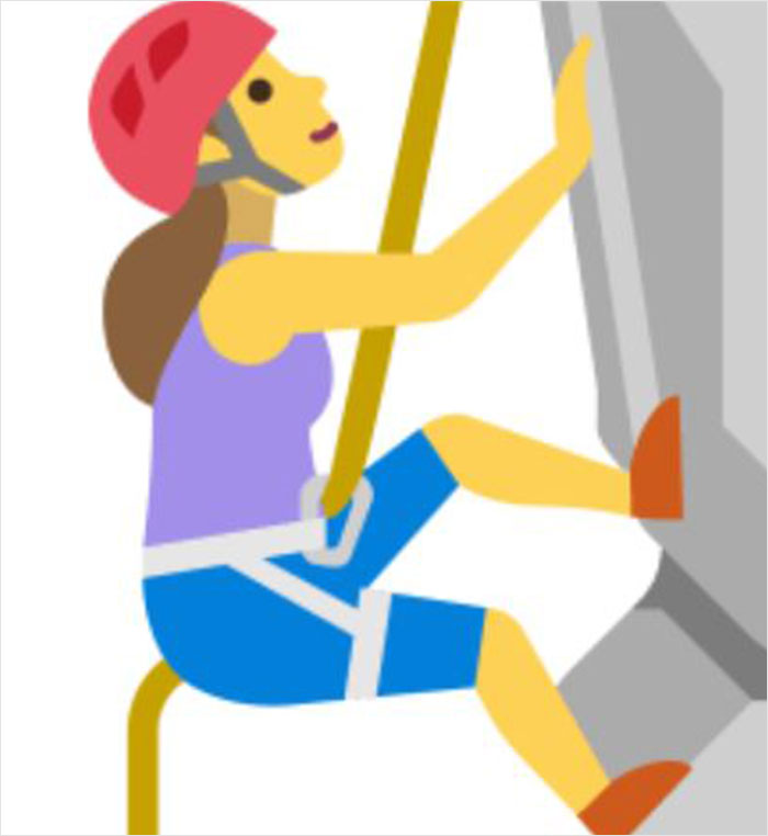 How come no one is talking about the hiking emoji?? I vividly remember there was and hiking emoji where a guy/girl is climbing a rock with a stick on hand, seems like we never had one