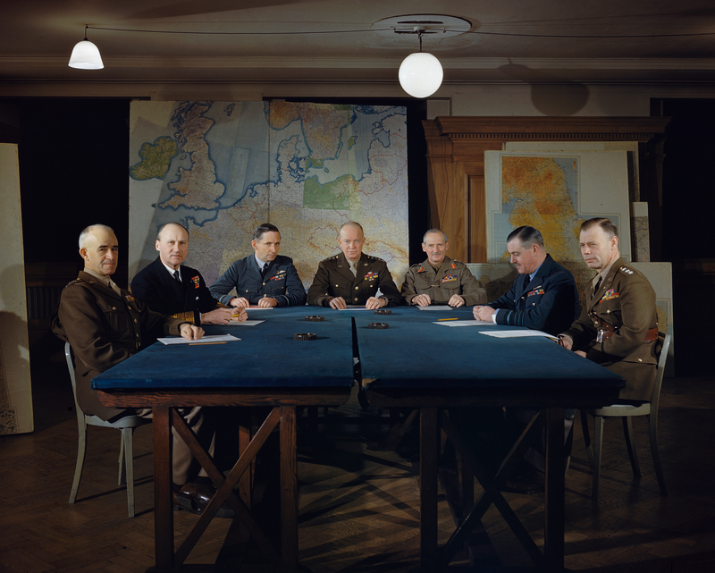 Allied Generals. 1944