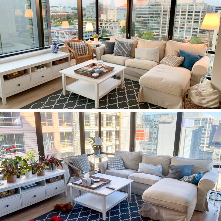 “The view from my apartment when I moved in vs Now”