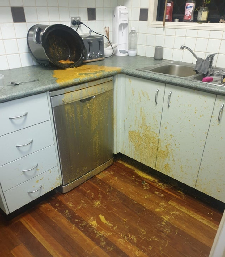 “Housemate’s dog got into my 6-hour Butter Chicken. No dinner for me tonight.”