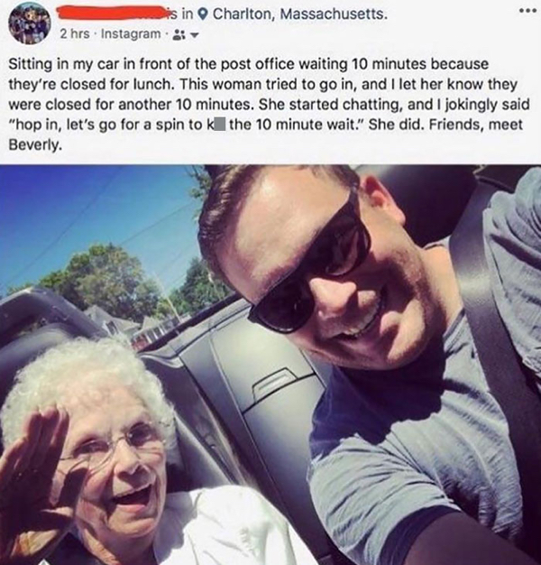 24 Wholesome Encounters That Happened by Chance