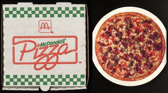 bad business decisions - mcdonalds pizza - A McDonald's Tm
