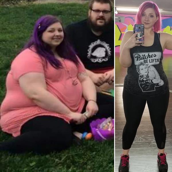 before and after transfomations -5 8 350 lbs