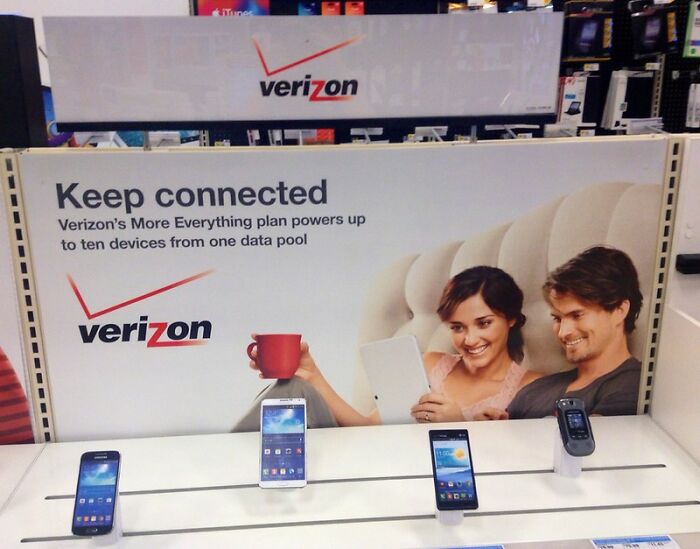 cheaters - wrongly accused - display advertising - verizon Keep connected Verizon's More Everything plan powers up to ten devices from one data pool verizon