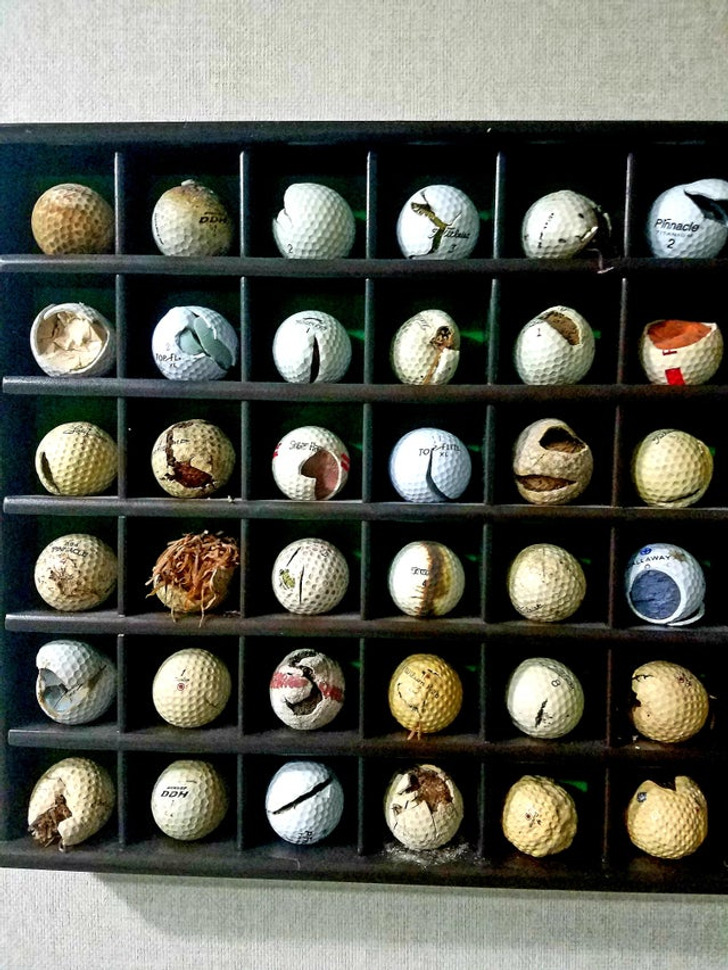 odd collections - golf ball collection - Phnacle VoIL. Ddh