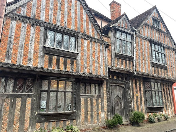 My village Laveham, Suffolk in England is home to the house that was used as Godfric’s Hollow in the Harry Potter movies.