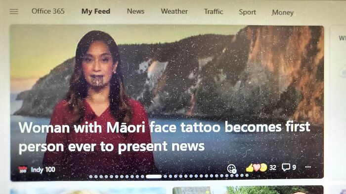 Had one job - compatible with windows 7 - Office 365 My Feed News Weather Traffic Sport Money Wi Woman with Mori face tattoo becomes first person ever to present news 20 Indy 100 329