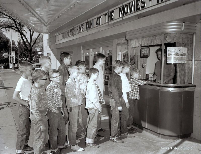 historical photographs black and white - ames theater in ames iowa - Besa Bawat The Movie 3 Opert 200PM Shes Ames Tribune Photo