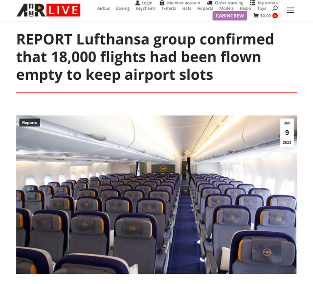 dystopian pics  - lufthansa empty flights meme - Merlive Airbus & Login Member account Order Tracking My orders Boeing Keychains Tshirts Hats Airports Models Radio Toys Cabincrew $0.00 Tit Report Lufthansa group confirmed that 18,000 flights had been flow