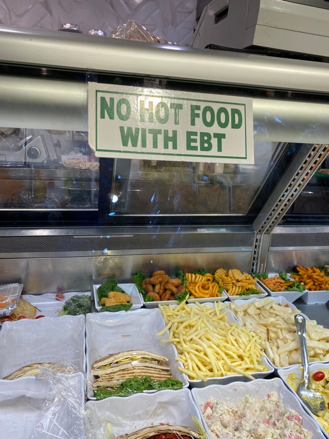 dystopian pics  - create - No Hot Food With Ebt