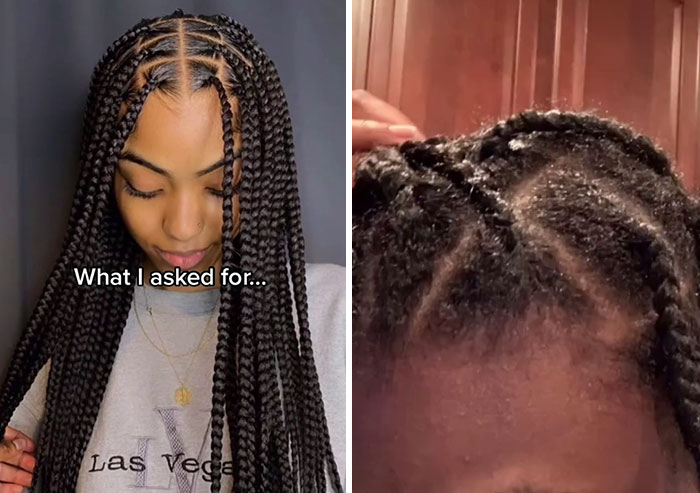 expectations vs reality  - senegalese twist crochet braids - What I asked for... Las Vega