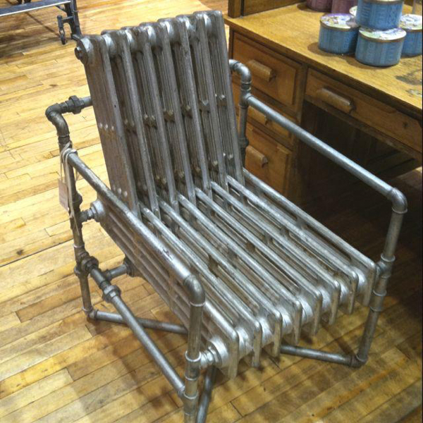 things no one wanted -  radiator chair