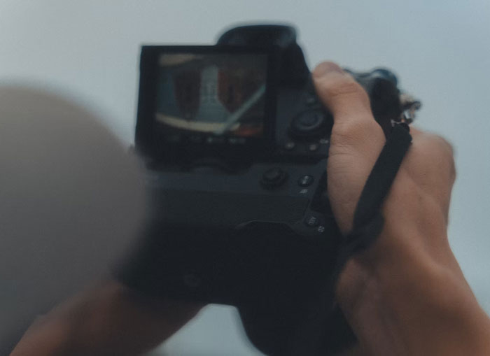 cameramen - confessions - behind the scenes - hand
