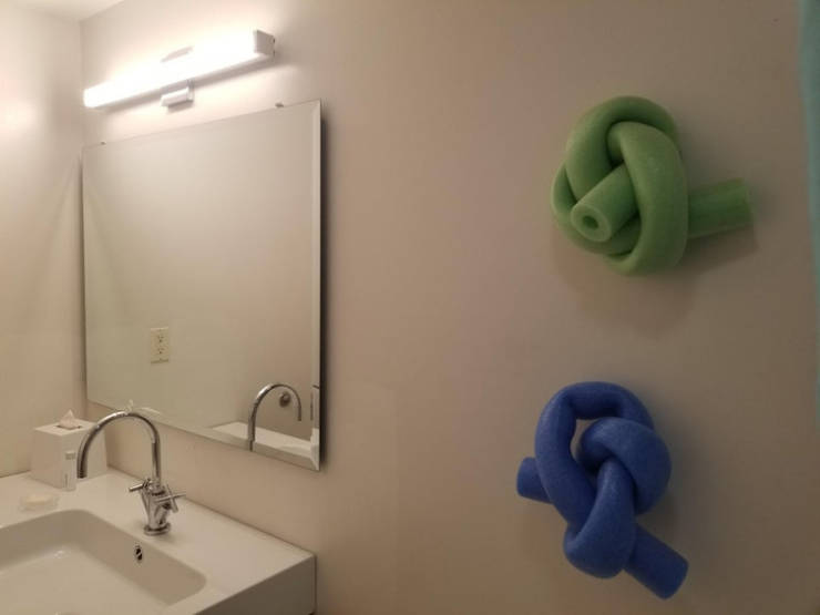 “The hotel I’m staying at uses pool noodles as art decor in the bathroom.”