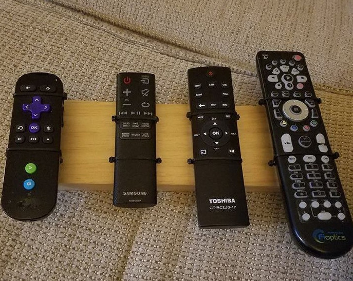 ’My friend got tired of his kids losing the remotes’’