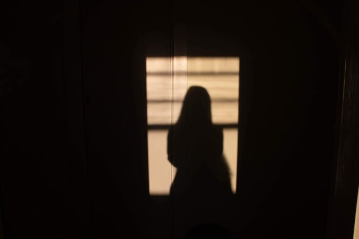 creepy - security cameras - silhouette window