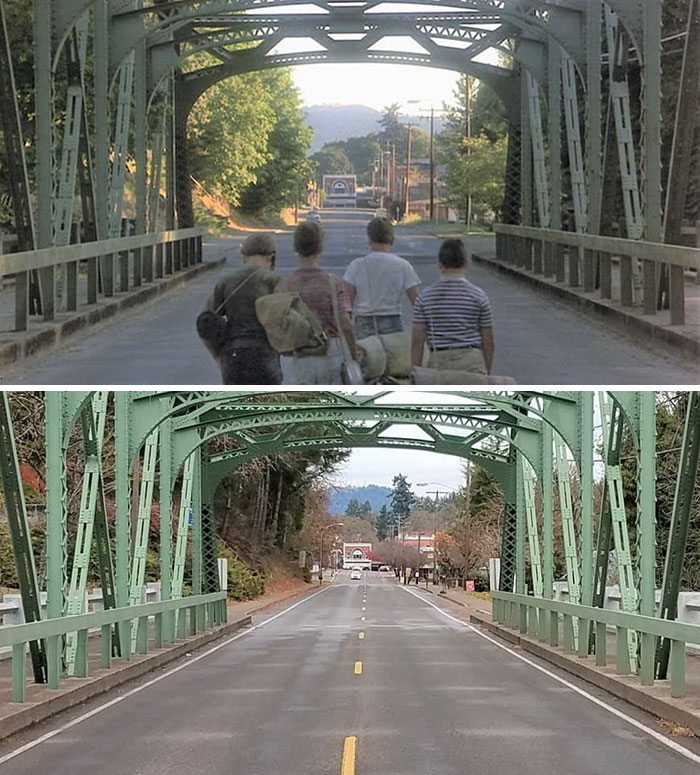 famous movie locations - then and now - stand by me brownsville oregon