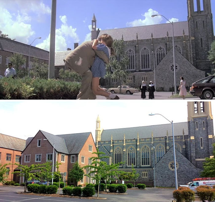famous movie locations - then and now - roof - Ii Sht