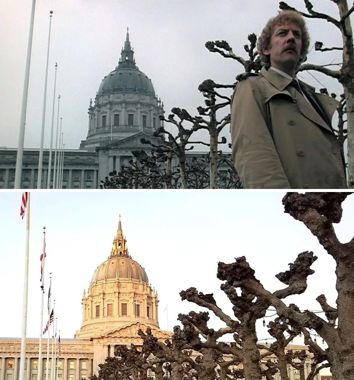 famous movie locations - then and now - san francisco