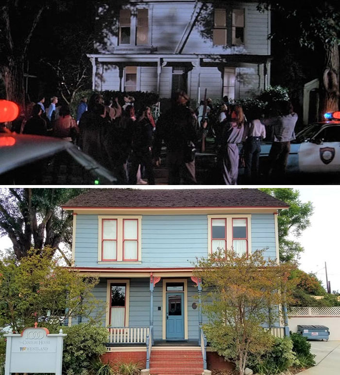famous movie locations - then and now - house - Westland