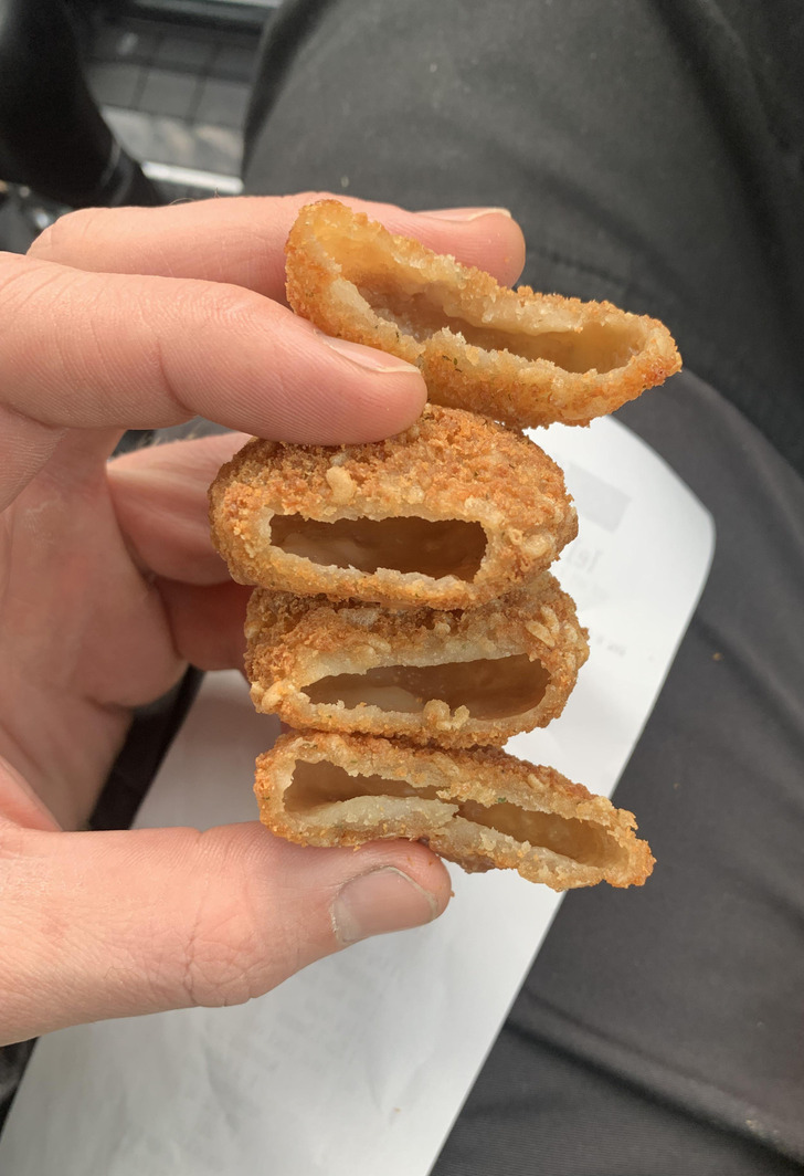 patient people - My McCheese bites had no McCheese