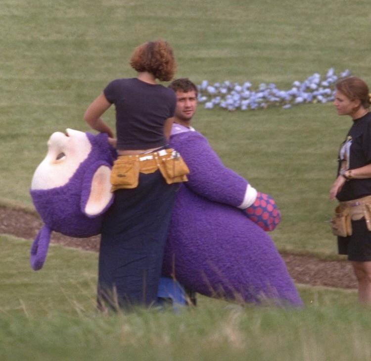alternate angles - Behind the scenes of “Teletubbies” 1997.