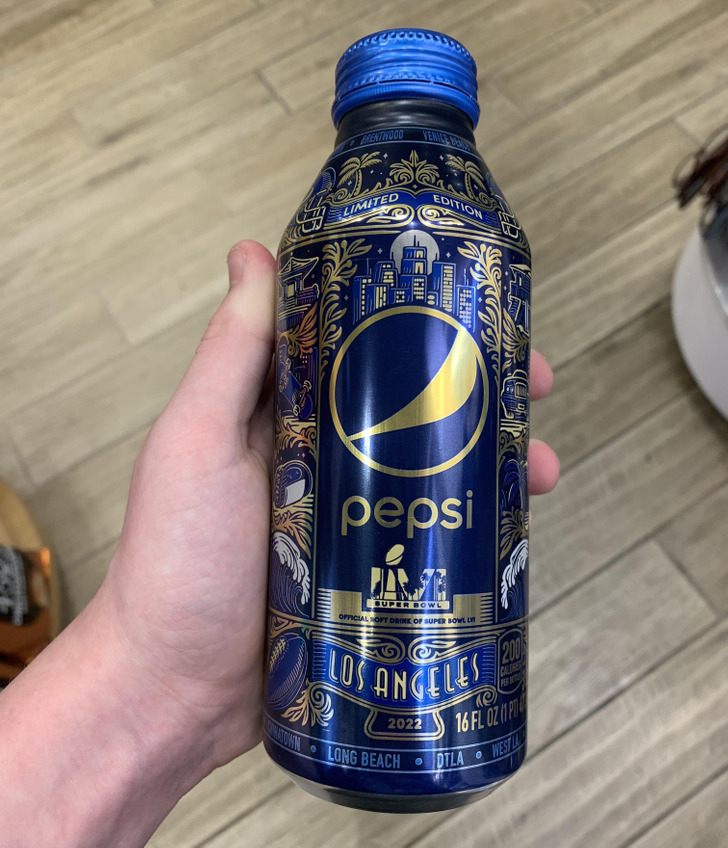This limited edition Pepsi bottle