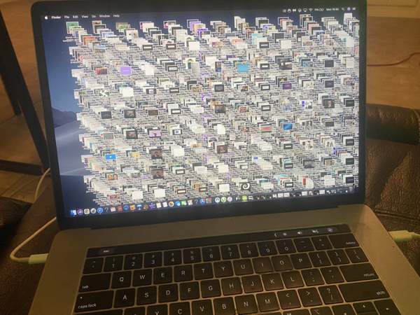 My husband saw my computer and wanted to scream