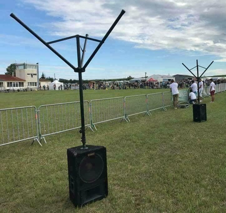 “First day on the job: I set up those 4 wireless speakers for you.”